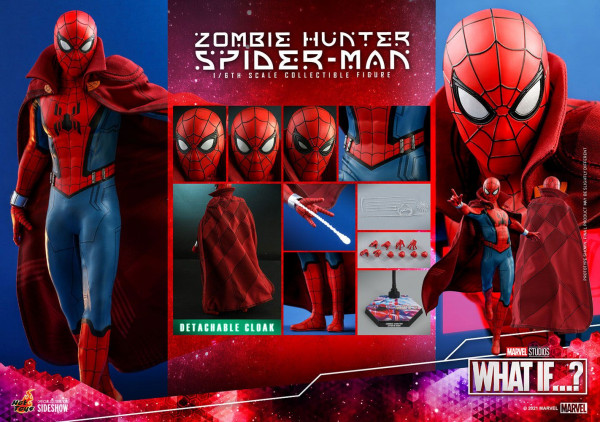 What If...? Actionfigur 1/6 Zombie Hunter Spider-Man 30 cm