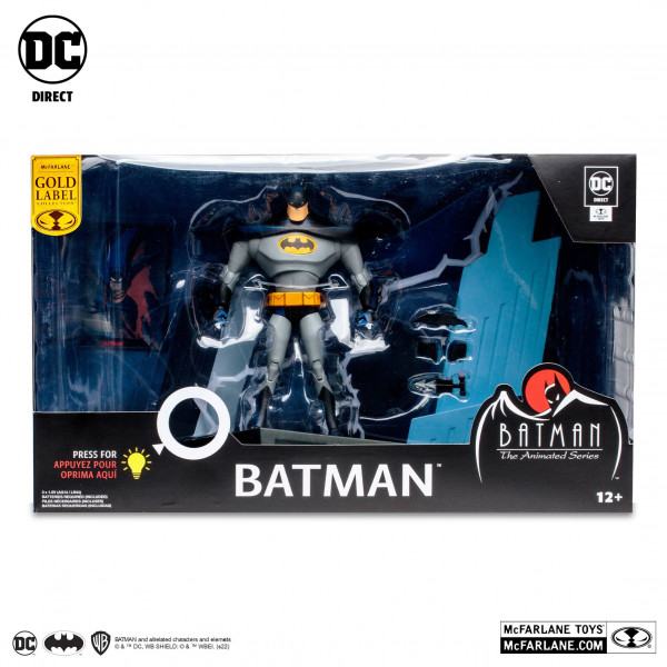 DC Multiverse Actionfigur Batman the Animated Series (Gold Label) 18 cm