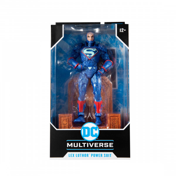 DC Multiverse Actionfigur Lex Luthor Power Suit Justice League: The Darkseid War 18 cm